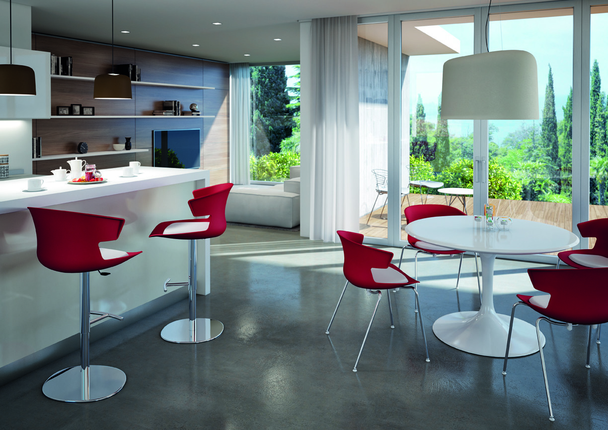Quadrifoglio Flyer Seating selection for Hospitality and Living